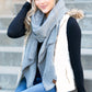 C.C® 100% Premium Polyester Ultra Soft Bias Cut Oblong Draped Scarf | 16.5" x 85"