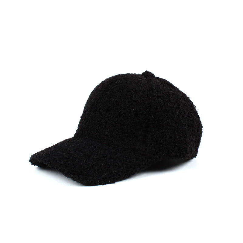 Boucle Sherpa Low Profile Structured Crown Velcro Closure Boyfriend Ball Cap | One Size Teen–Adult