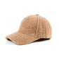 Boucle Sherpa Low Profile Structured Crown Velcro Closure Boyfriend Ball Cap | One Size Teen–Adult