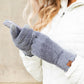 C.C® 100% Buttery Soft Chenille Polyester Touchscreen Compatible Gloves | One Size Teen–Adult