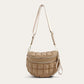 Jaya Puffer Crossbody Sling | Vegan Leather Accents & Cotton Blend Lining | 10 x 5 x 7.5 in