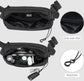 Adventurer Nylon Athleisure Sling Crossbody Fanny Bag