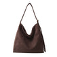 Meryl Adjustable Hobo Shoulder Bag | Vegan Suede, Cotton/Polyester Lining | 14.5 x 4.5 x 13.75 in
