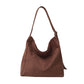 Meryl Adjustable Hobo Shoulder Bag | Vegan Suede, Cotton/Polyester Lining | 14.5 x 4.5 x 13.75 in
