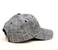 Knit Flannel Buffalo Plaid Structured Crown Low Profile Adjustable Ball Cap | One Size Teen–Adult