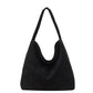 Miranda Oversized Hobo Shoulder Bag | Vegan Suede, Cotton/Polyester Lining | 15.25 x 4.5 x 13.75 in