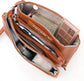 Liv Vegan Leather Convertible Compact Crossbody Wristlet Bag