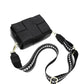 Margot Genuine Leather Cross Weave Fold-Over Crossbody Bag with Suede Pouch