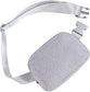 Lola Boucle Sherpa & Nylon Sling Crossbody Fanny Bag