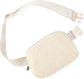Lola Boucle Sherpa & Nylon Sling Crossbody Fanny Bag
