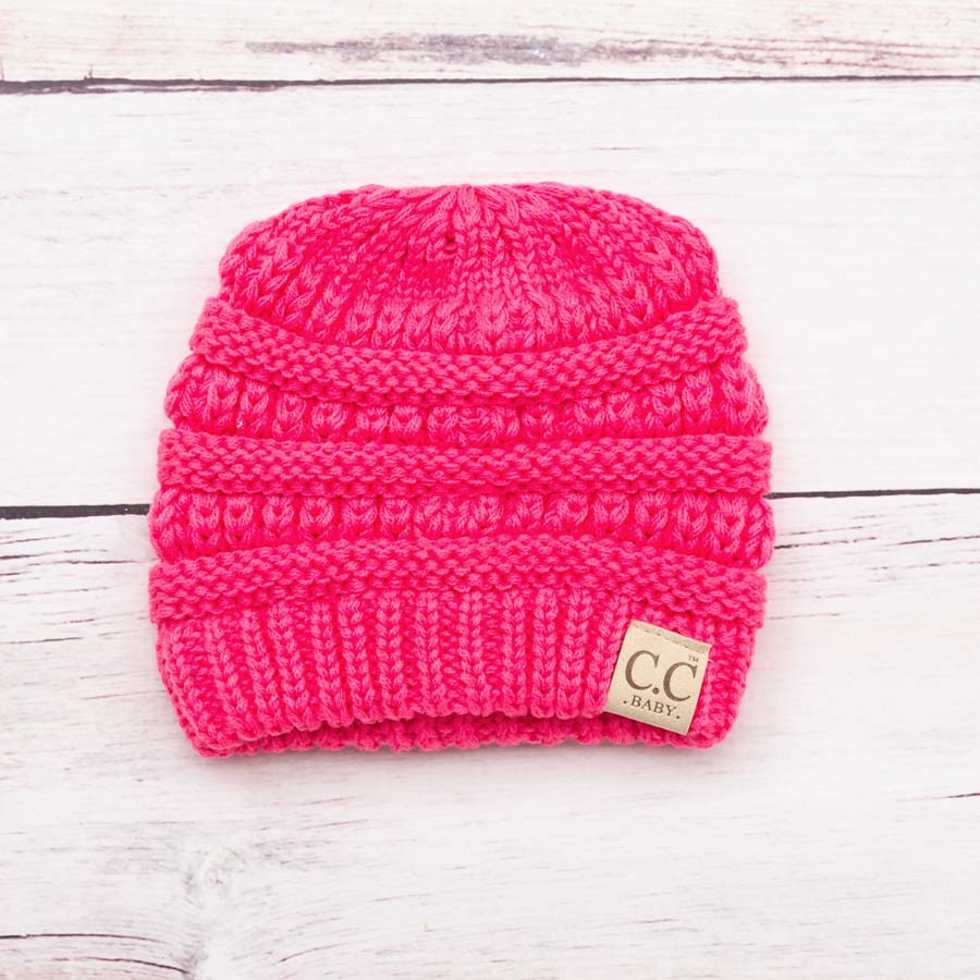 C.C® 100% Soft Acrylic Original Fit Baby Beanie | 3–12 Months