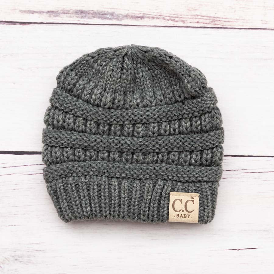 C.C® 100% Soft Acrylic Original Fit Baby Beanie | 3–12 Months