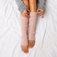 100% Buttery Soft-Spun Acrylic Eyelash Leg Warmers | 15" | One Size