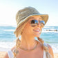 C.C® 70% Polyester 30% Viscose Terry Cloth Foldable Packable Bucket Hat | One Size