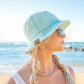 C.C® 70% Polyester 30% Viscose Terry Cloth Foldable Packable Bucket Hat | One Size