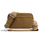 Sydney Compact Convertible Water-Resistant Nylon ID Crossbody Bag with Wristlet, Card Slots & Key Ring | Almond, Almond Check, Black, Black Check, Eucalyptus, Eucalyptus Check, Mocha, Mocha Check