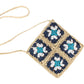 Eliza Woven Straw Crochet Crossbody Bag
