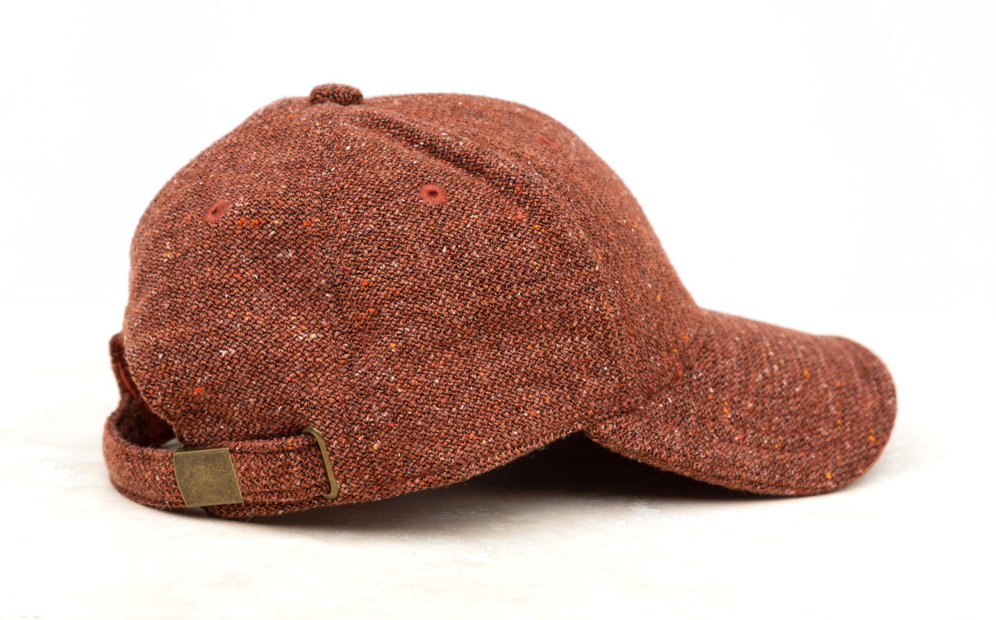 Vintage Tweed Structured Low Profile Adjustable Ball Cap | One Size