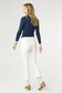 Coco + Carmen OMG Women’s ZoeyZip Wide Leg - Winter White Jeans Cotton Polyester Spandex Size S M L XL XXL