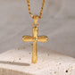 Women’s Stainless Steel Cross Necklace