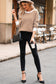 Blueberi B Women’s Striped Round Neck Long Sleeve Sweater Viscose Polyester Polymide Size S-2XL