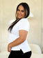 Basic Bae Women’s Full Size Round Neck Short Sleeve T-Shirt Rayon Spandex Size S-3XL