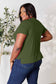 Basic Bae Women’s Full Size Round Neck Short Sleeve T-Shirt Rayon Spandex Size S-3XL