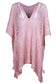 Blueberi B Women's Cutout V-Neck Cover-Up with Tassel Polyester One Size