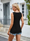 Scoop Neck Wide Strap Tank Top - Women's Ribbed Fitted S-2XL
