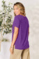 Basic Bae Women’s Full Size Round Neck Short Sleeve T-Shirt Rayon Spandex Size S-3XL