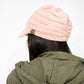 C.C® 100% Ultra-Soft Knitted Acrylic Structured Brim Knit Field Cap | One Size Teen–Adult