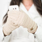 C.C® 100% Soft Knitted Acrylic Touchscreen Compatible Knit Gloves | One Size Fits Most