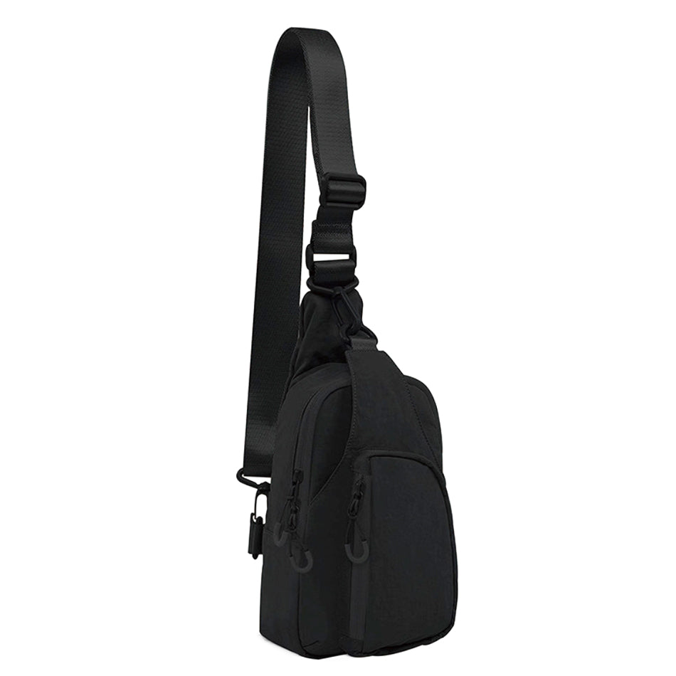 Pippa Easy-Wipe Nylon Reversible Sling Bag with Double D-Ring Clips