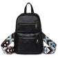 Alba Vegan PU Leather Convertible Backpack Sling Bag with Guitar Straps