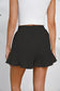Blueberi B Women's Full Size Drawstring Ruffle Hem Shorts Cotton Size S-3XL