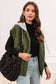 Blueberi B Women’s Drawstring Zip Up Hooded Vest Coat Polyester Size S-XL