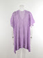 Blueberi B Women's Cutout V-Neck Cover-Up with Tassel Polyester One Size