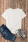 Blueberi B Women’s Rose Graphic Round Neck Short Sleeve T-Shirt Polyester Cotton Elastane Size S-2XL