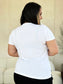 Basic Bae Women’s Full Size Round Neck Short Sleeve T-Shirt Rayon Spandex Size S-3XL