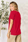 Basic Bae Women’s Full Size Round Neck Short Sleeve T-Shirt Rayon Spandex Size S-3XL