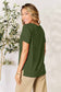 Basic Bae Women’s Full Size Round Neck Short Sleeve T-Shirt Rayon Spandex Size S-3XL