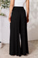Double Take Women’s Full Size Smocked Wide Waistband Wide Leg Pants Rayon Spandex Size S-3XL