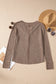 Blueberi B Women’s Notched Long Sleeve Top Polyester Cotton Size S-XL