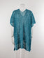 Blueberi B Women's Cutout V-Neck Cover-Up with Tassel Polyester One Size