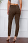 Basic Bae Women’s Stretchy Stitch Pants Rayon Nylon Spandex Size S-3XL