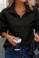 Blueberi B Women’s Half Zip Drop Shoulder Long Sleeve Sweatshirt Polyester Spandex Size S-2XL