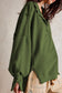 Blueberi B Women’s Exposed Seam Side Slit Long Sleeve Sweatshirt Polyester Viscose Size S-XL