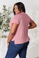 Basic Bae Women’s Full Size Round Neck Short Sleeve T-Shirt Rayon Spandex Size S-3XL