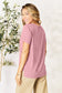 Basic Bae Women’s Full Size Round Neck Short Sleeve T-Shirt Rayon Spandex Size S-3XL