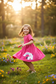 Blueberi B Children's Unicorn Rainbow Short Sleeve Dress | 100% Cotton | 2Y-7Y | Strawberry